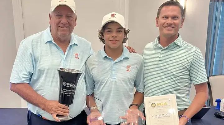 Congratulations: Charlie Woods wins again, this time on the South Florida PGA Junior Tour. Full details in comment 👇👇