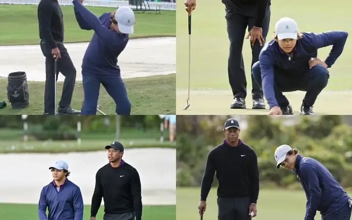Tiger Woods’ son surpassed his father, causing a stir in the golf world with his unbelievable sh0t (video) – Full video below👇👇👇