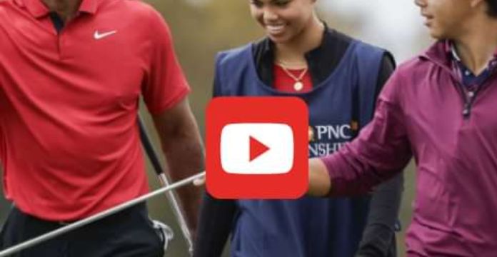 Sam woods tiger woods daughter in a video was weeping and calling his father i***t.see more 👇👇