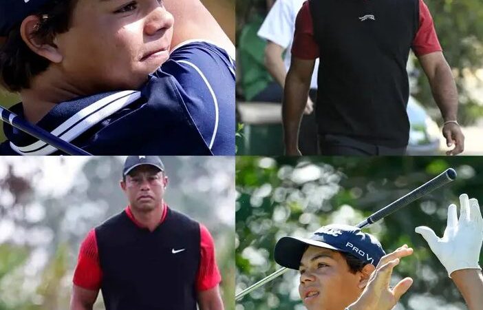 Tiger Woods’ teenage son embarrassed his father with his results in his first US Open qualifying round (video) – Full video below👇👇👇