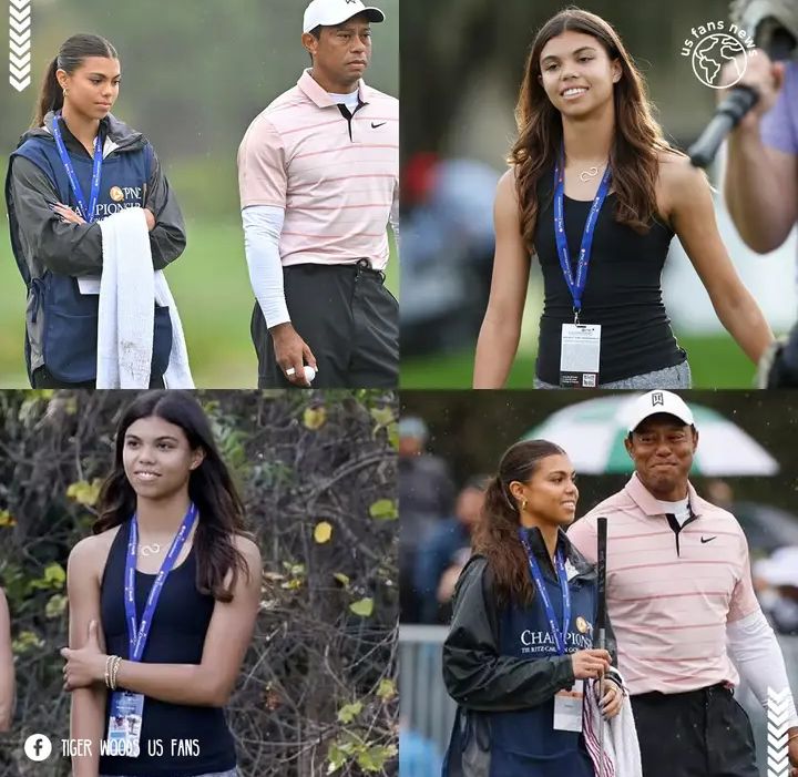 What did Tiger Woods’ daughter Sam say during his Sunday Masters round? (video) – Full video below👇👇👇