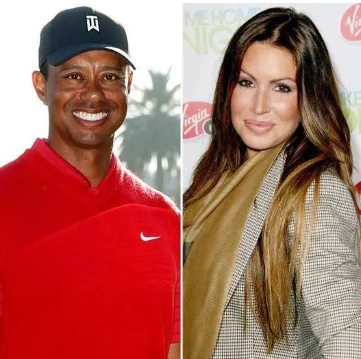 What a beauty like this tiger woods joking with his wife after court wedding was.full details in comment 👇👇