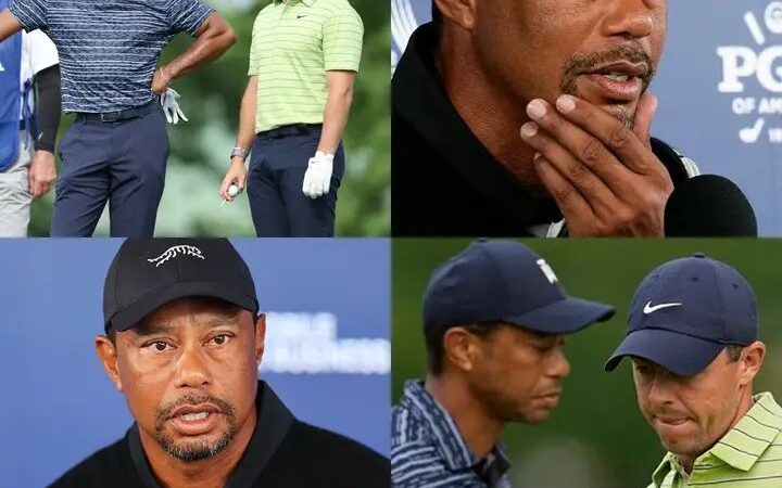 Tiger Woods denies Rory McIlroy rift despite differing views on golf’s direction (video) – Full video below👇👇👇