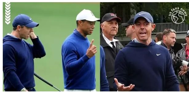 Rory McIlroy refuses to support Tiger Woods and angrily argues when asked about his plans to be the next Tiger Woods (VIDEO)