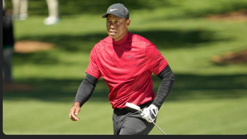 Tiger Woods tells a very funny story about why he wears Sunday red because of his mother