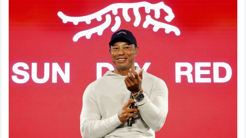 If you wanted Tiger Woods’ Sunday red polo shirt, it’s already too late.