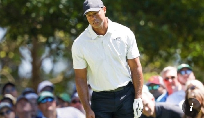 Tiger Woods makes unwanted Masters history while Scheffler edges into lead