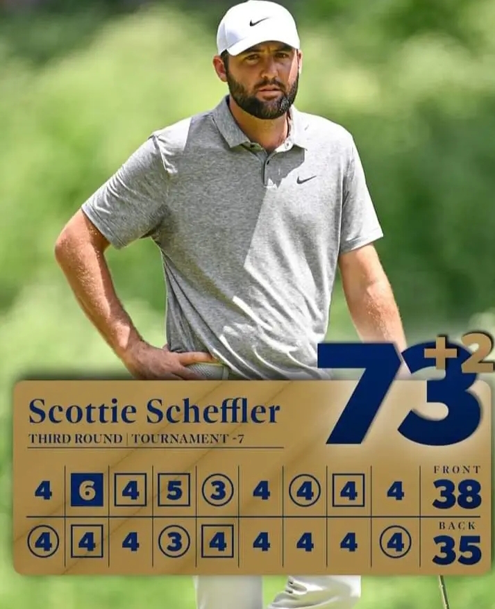 Scottie Scheffler did amazingly well 😱🔥 Read more in comments 👇👇