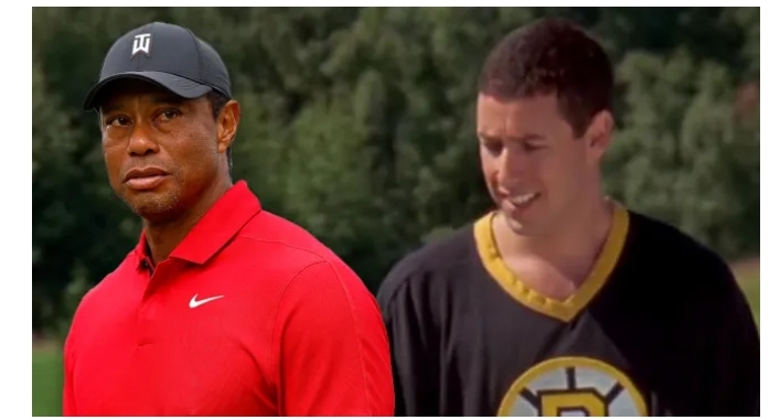 Adam Sandler Teases Tiger Woods Appearing In ‘Happy Gilmore 2’