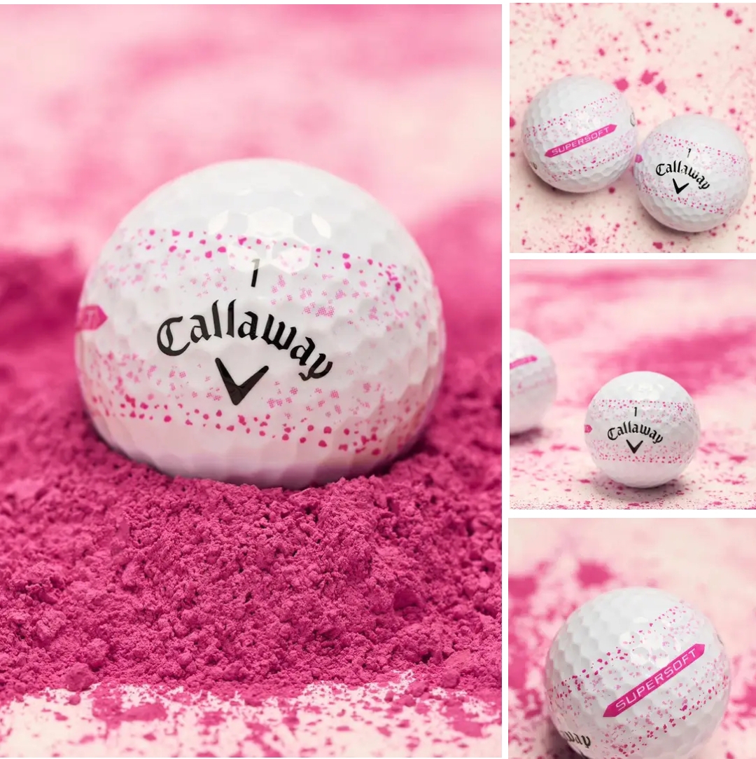 Supersoft Pink Splatter 360 balls have arrived and are available for a limited time. Get them here.