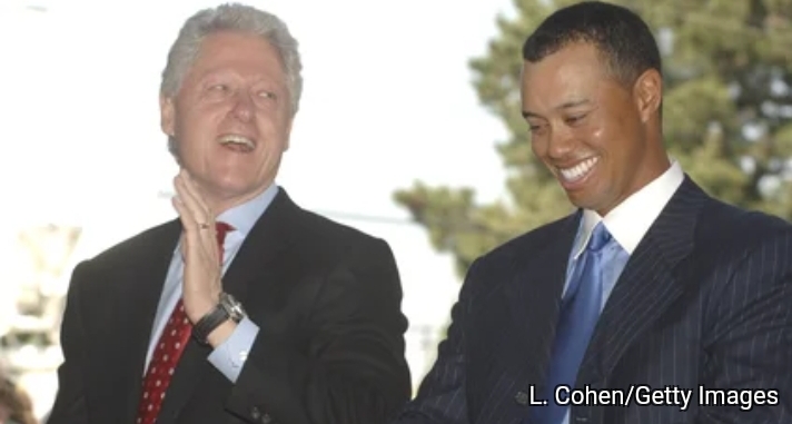 A Look Back At Bill Clinton\’s Awful Golf Outing With Tiger Woods