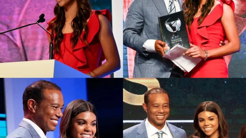 Woods announced Sam’s DNA test results at honor ceremony due to suspicions that ex-wife was having an affair (video) – Full video below👇👇👇