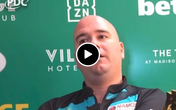 Video on how this dart legend told fans about Luke little and Luke humphries