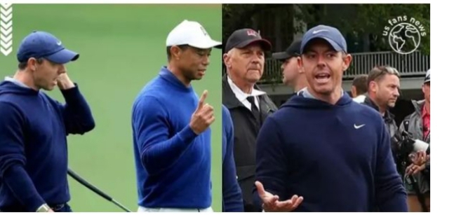 Rory McIlroy refuses to support Tiger Woods and angrily argues when asked about his plans to be the next Tiger Woods (VIDEO)