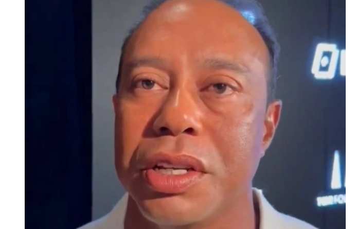 Tiger Woods has fans worried after clip from Las Vegas poker night emerges