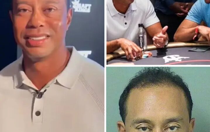 Tiger Woods sparks concerns amongst golf fans as clip from Las Vegas charity poker night goes viral