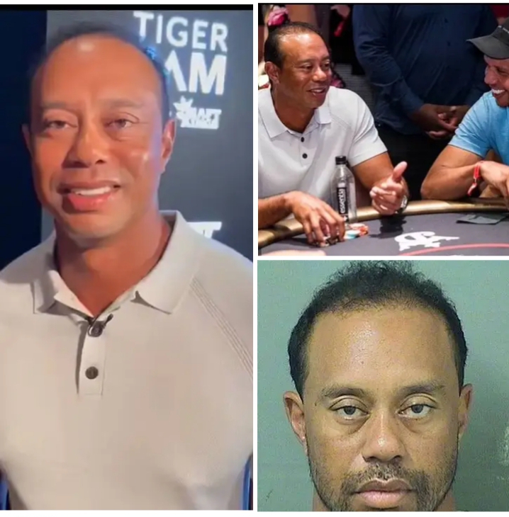 Tiger Woods sparks concerns amongst golf fans as clip from Las Vegas charity poker night goes viral