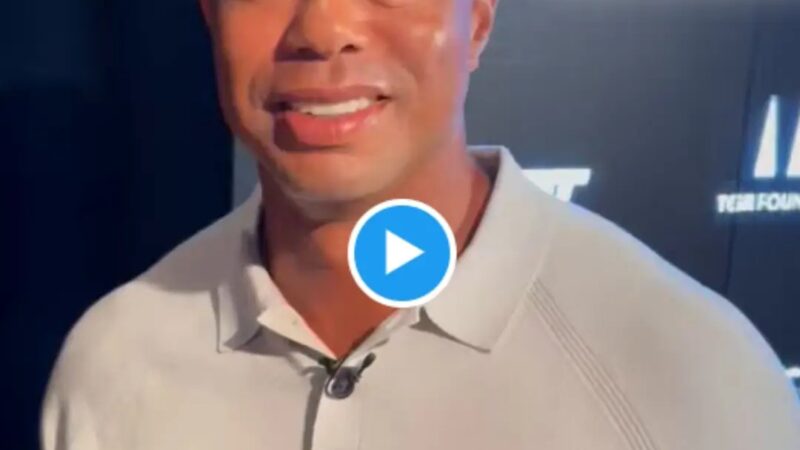 Must-watch clip of drunk (?) Tiger Woods with poker champ causes a stir. Full video 👉