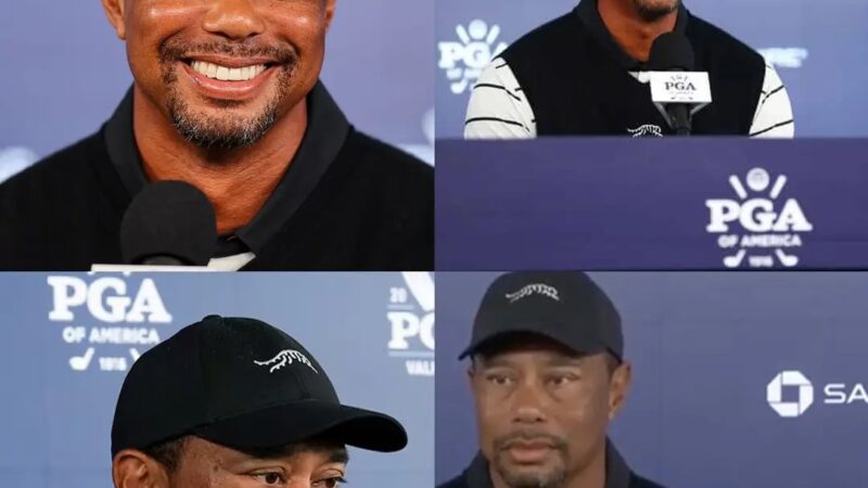 Tiger Woods stuns all reporters at the PGA Championship 2024 interview by announcing his strategy to acquire PGA (video) – Full video 👉👉