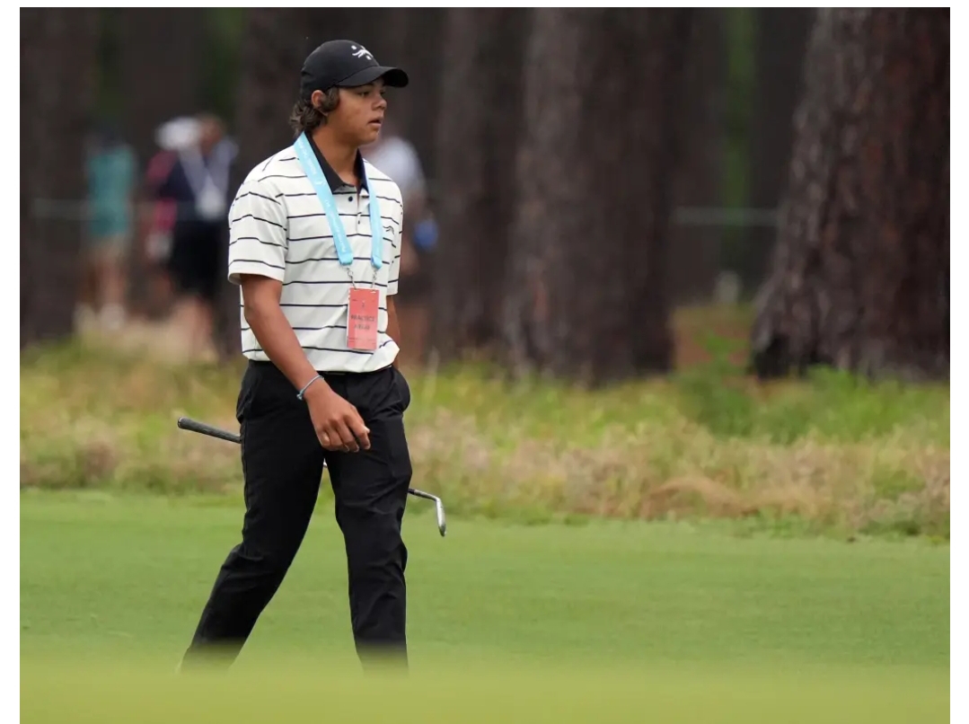 Charlie faces the opportunity to do the same thing his father did – Win the US Junior Amateur Championship at just 15 years old