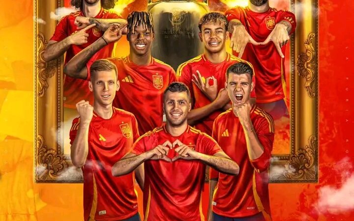 Spain are the champions of euros 2024