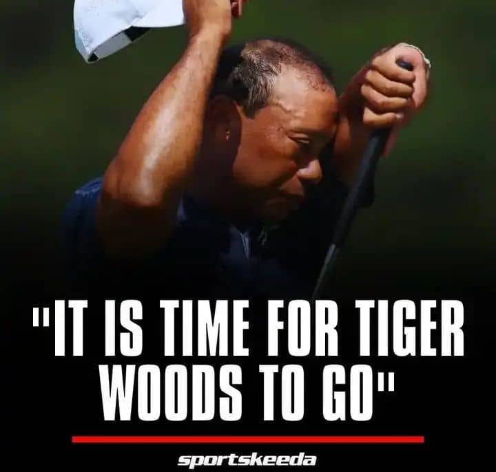 Sad news:Tiger Woods in tears (!) as he drop his last word before leaving golf for life full details below