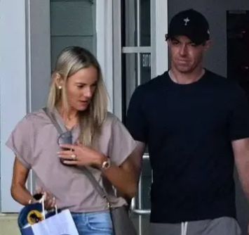 Rory McIlroy and wife Erica Stoll were spotted after finding out she is pregnant with twins following their shock divorce. More details below 👇 👇