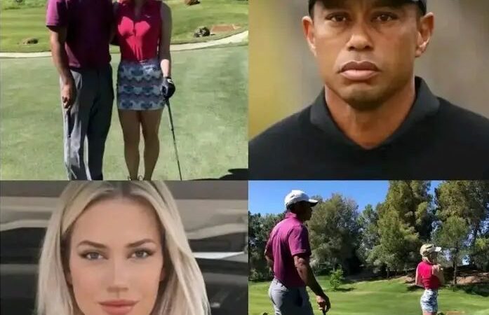 Sharapova smiles next to Tiger Woods at a charity party. Are they dating? (VIDEO) – Full video