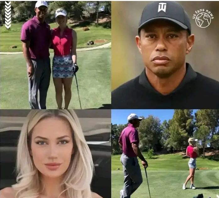 Sharapova smiles next to Tiger Woods at a charity party. Are they dating? (VIDEO) – Full video