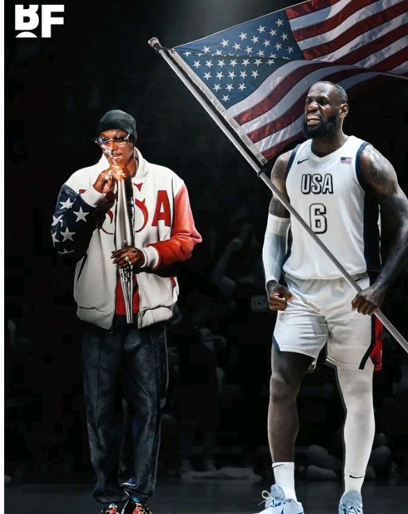 Interesting:With Snoop Dogg as a torchbearer and LeBron James as flag bearer, Team USA can’t ask for a better start at the Olympics .….. full details below        