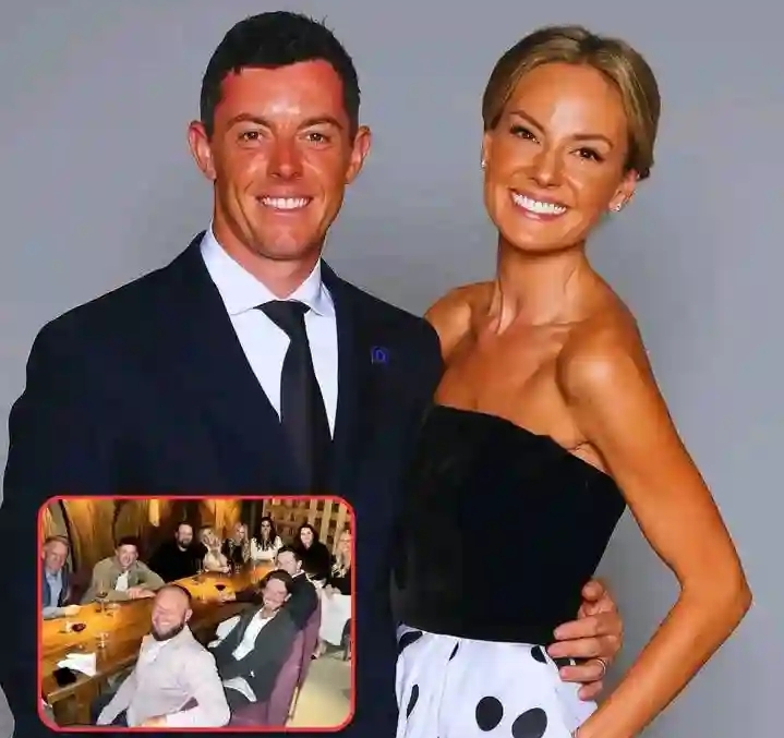 Love Chaos again: Rory McIlroy have dinner with another alleged lover and Ryder Cup team-mates ahead of golf return.” (The woman is identified to be..)