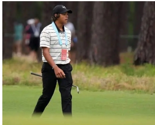 I wanted to win’: Charlie Woods cries after been disqualified  from U.S. Junior Amateur when he got involved in a brutal fight with…