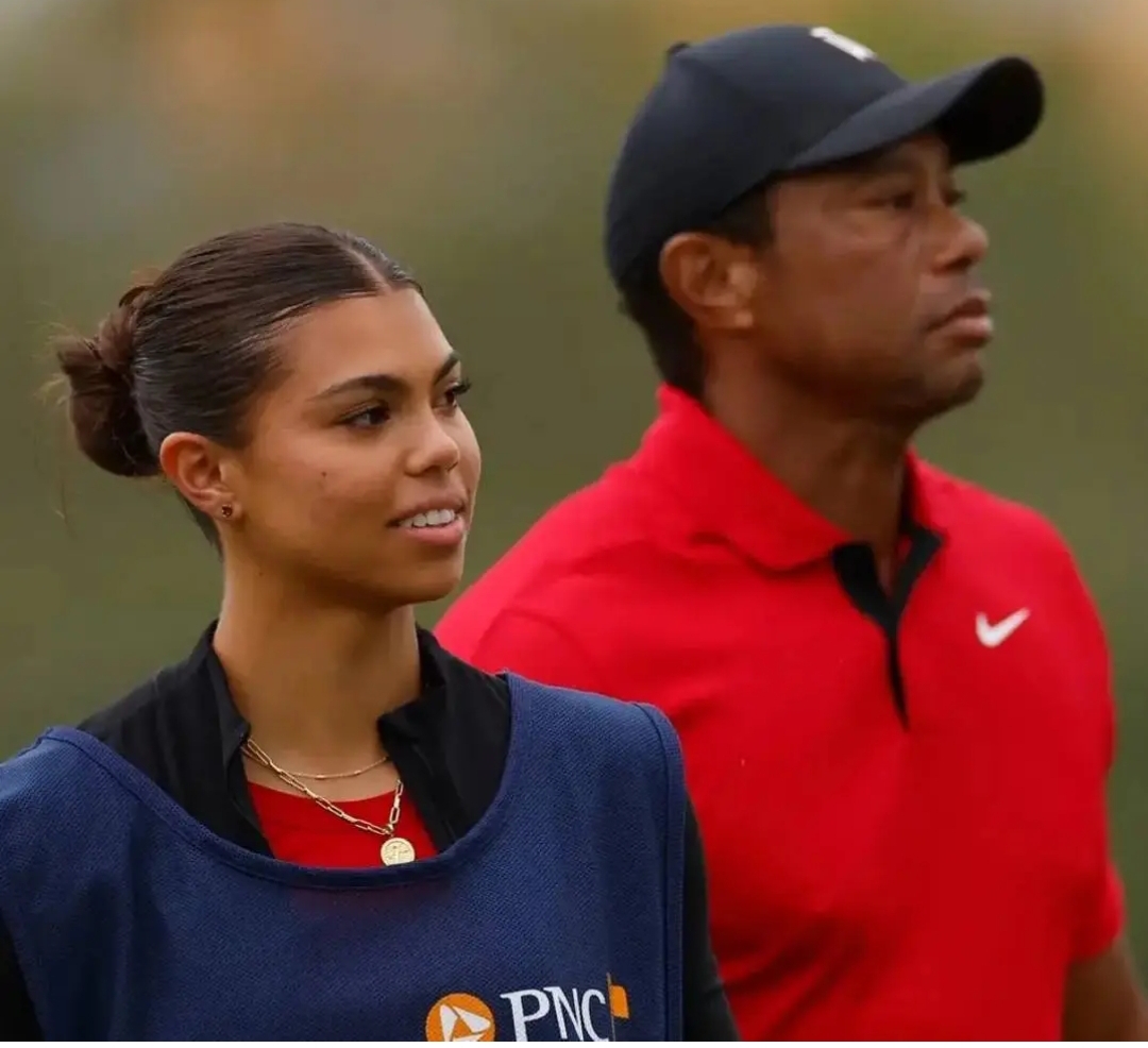 Tiger woods says: you are a disgrace to the family 😔😔. Reactions on social media as evidence prove that Sam woods is pregnant. Really?