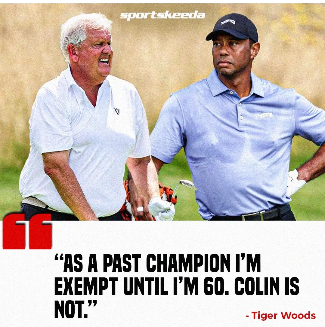 Tiger Woods claps back at Colin Montgomerie’s retirement talk , in a shocking mood