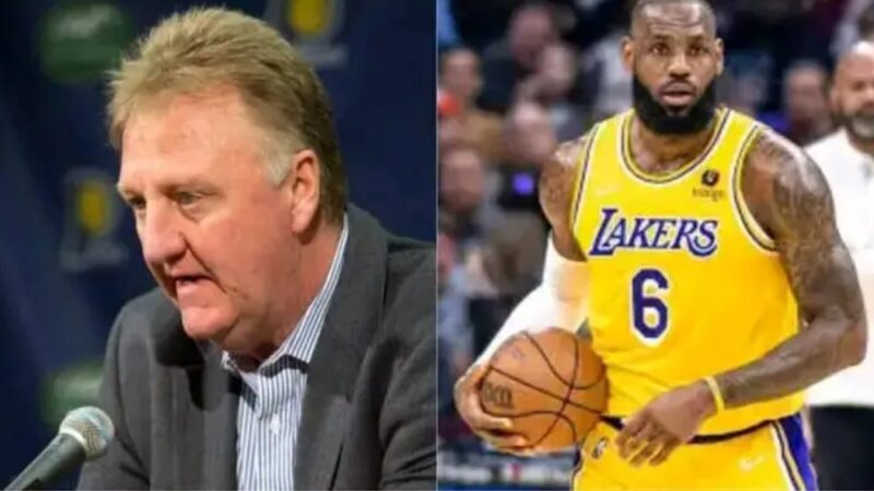 LeBron James calls out Larry Bird and other NBA legends for not giving him enough respect because he is black….Take a look at what he said 