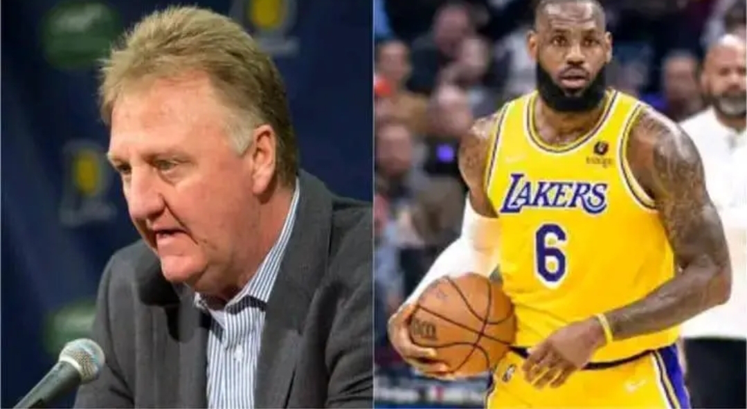 LeBron James calls out Larry Bird and other NBA legends for not giving him enough respect because he is black….Take a look at what he said 