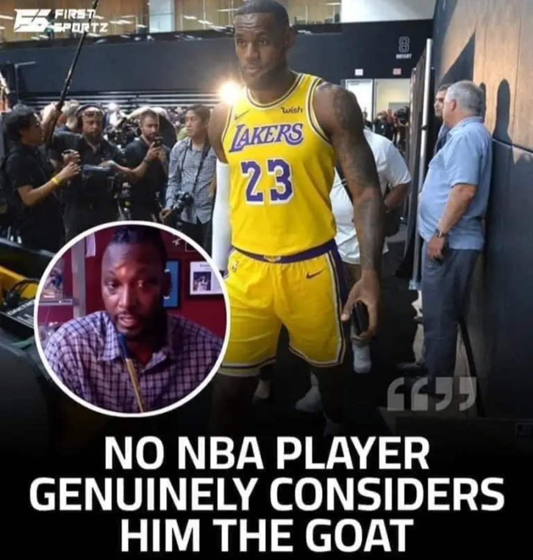 Kwame Brown says:   No NBA player genuinely considers him the GOAT 💀 full details 👉