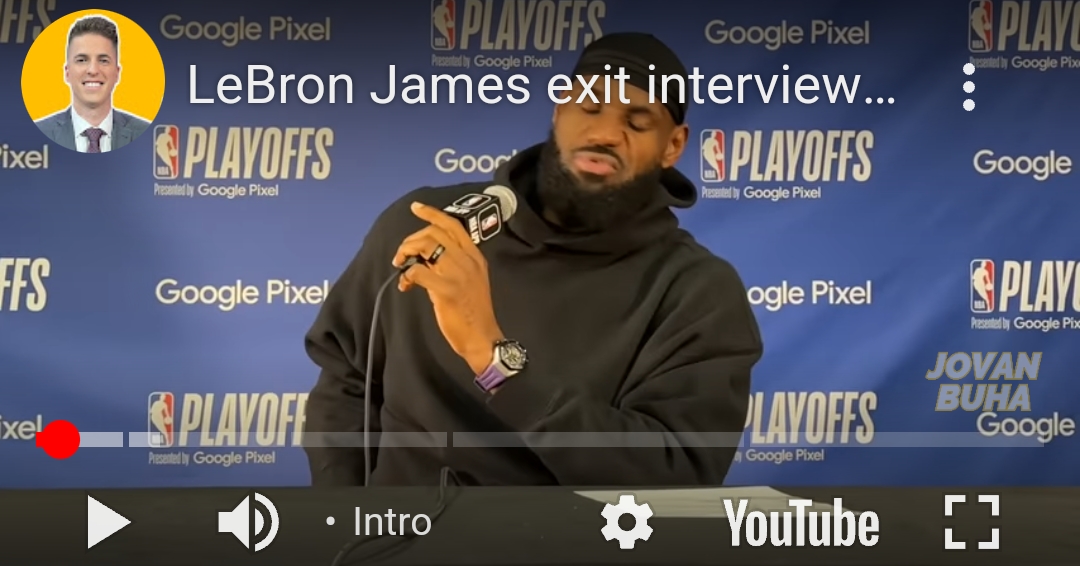 Breaking news: Lebron James announces resignation from NBA. Lebron have appeared live on…….see more