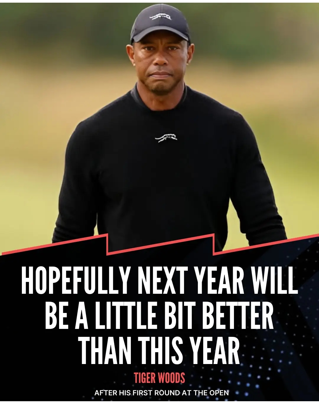 Tiger Woods stays positive despite a tough start at The Open Championship ⛳️🙌. Claim’s he’s known the reason behind his recent failure. Full details 👉