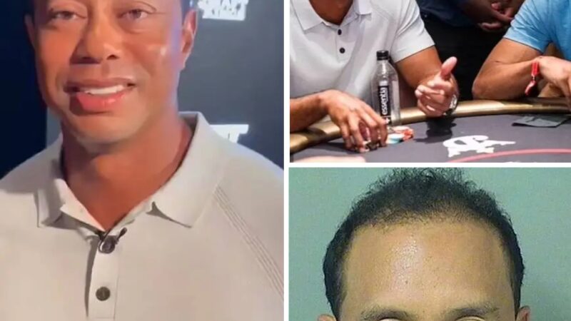 Tiger Woods sparks concerns amongst golf fans as clip from Las Vegas charity poker night goes viral