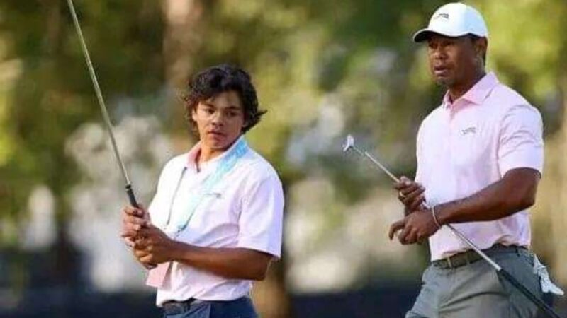 How Charlie Woods Fared in Second Round of His First U.S. Junior Amateur Tournament