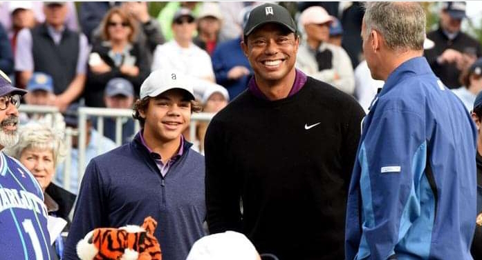 WATCH: Tiger Woods Steals the Spotlight at Son Charlie’s US Junior Amateur Match… Read More;