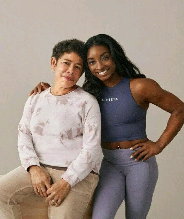 Astonished: Simone Biles husband shake’s the world as he wishes Simone Biles mum a happy birthday with a………see more