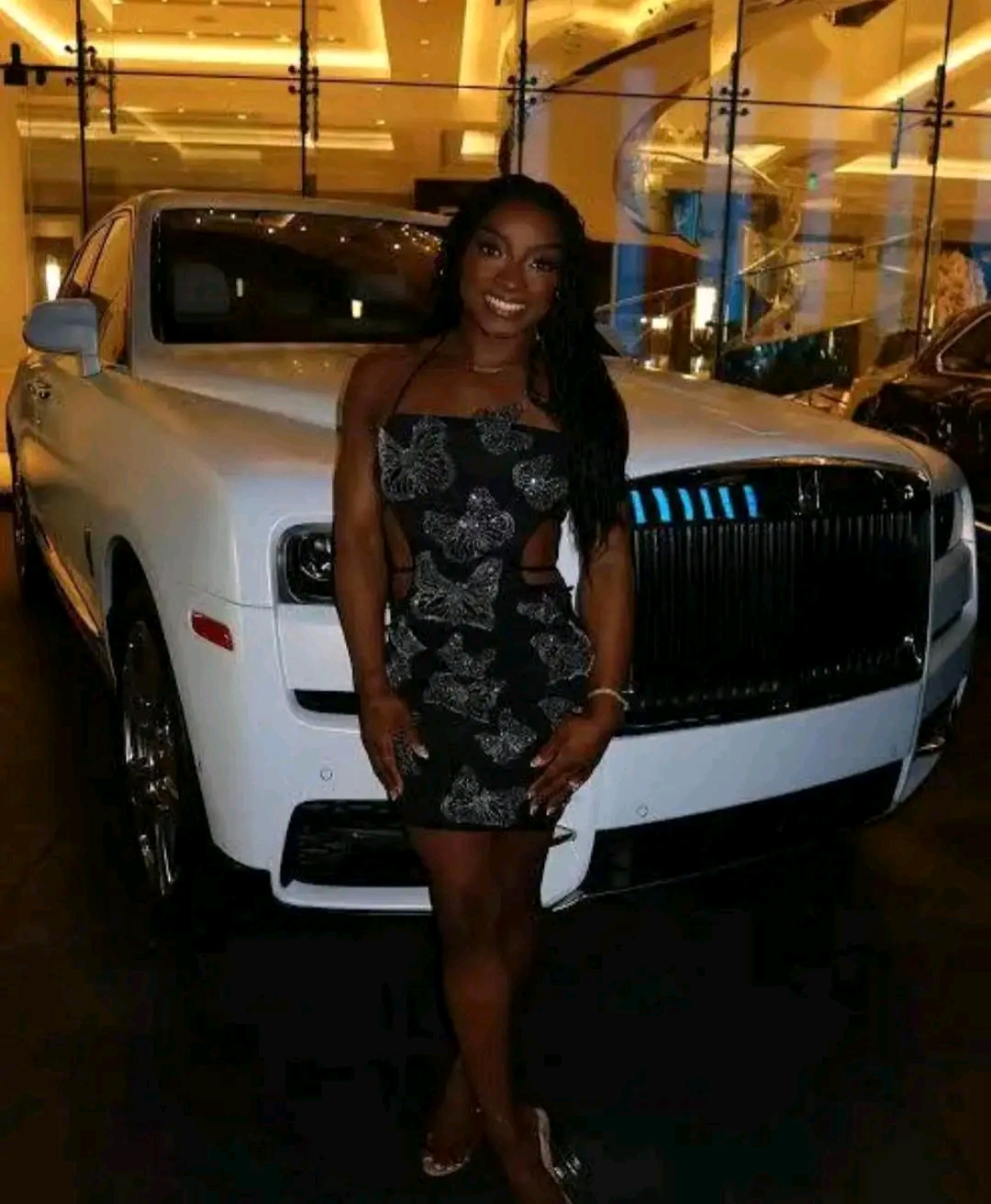 BREAKING NEWS: Congratulations 🎉 ♥️ to Simone Biles as she has been gifted a brand new rolls Royce 2024 model by a famous celebrity to celebrate her