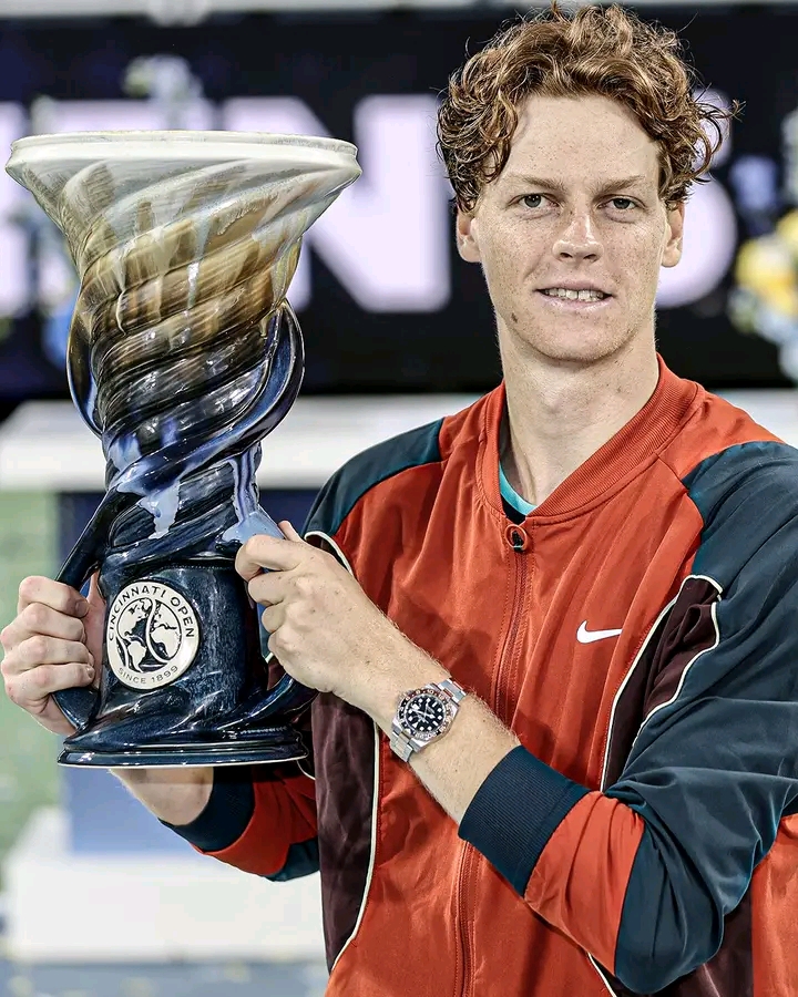 🇮🇹 Jannik Sinner becomes the first Italian man to win the Cincinnati Open 🏆