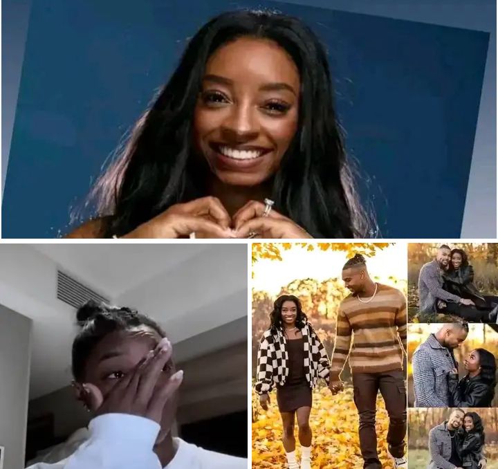 I can’t believe these, Simone biles broke down in tears as husband and soulmate Jonathan Owens surprises her with……..full details below 👇👇