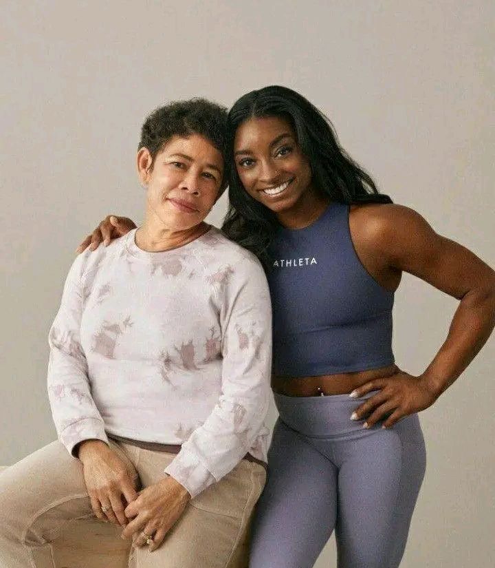 Astonished: Simone Biles husband shake’s the world as he wishes Simone Biles mum a happy birthday with a………see more