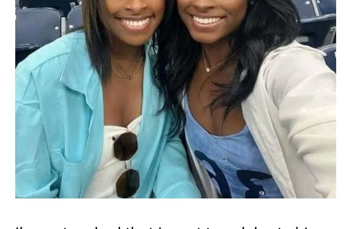 I’m so touched that I want to celebrate his birthday. Simone Biles’ sister, Adria Biles, celebrated her birthday. The GOAT of gymnastics sent her an emotional package and brought her to tears. See details below