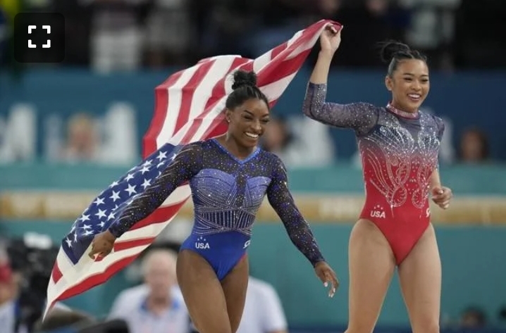 breaking: Simone Biles makes history with second all-around Olympic gymnastics title, 8 years after her first