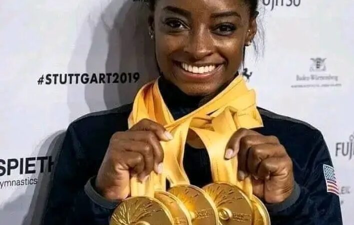 Good news for her fans Simone Biles competes for Gold in Paris as sh gets new endorsement deal from …..